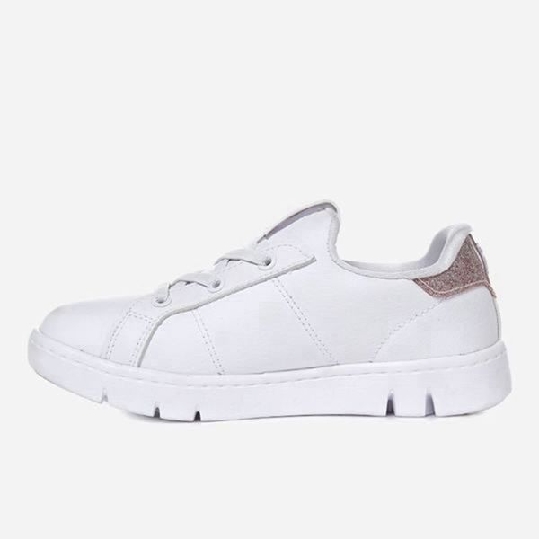 Fila Court Flex Kd Boy's Lifestyle Shoes - White/Pink,NZ 813-73614